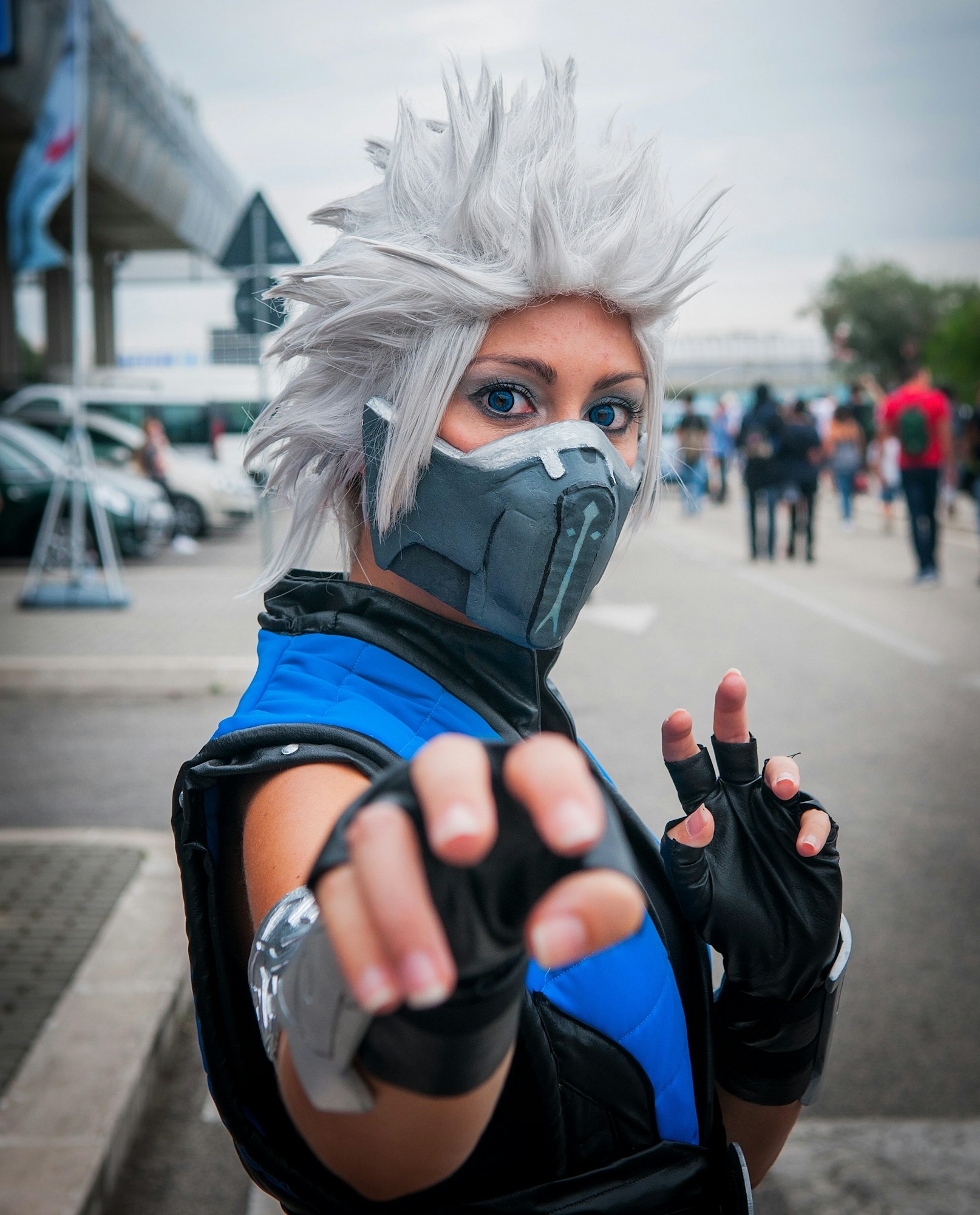 Comic con anime characters mask
